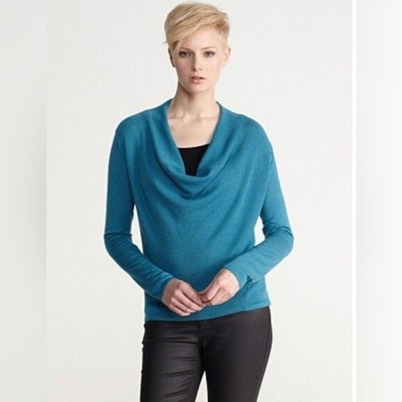 Etoile blue soft cowl neck sweater size XL - Picture 1 of 5